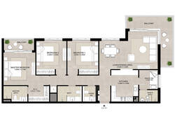 3 bedroom apartment